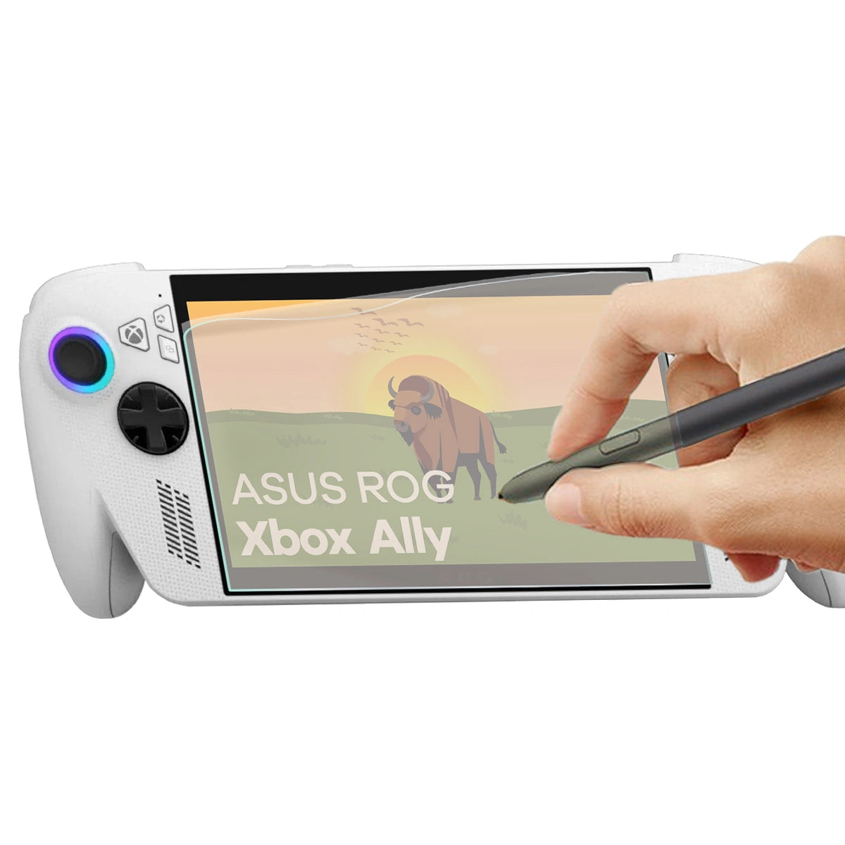 Matte Folie für ASUS ROG Xbox Ally, Bizon Tab Film Sun, 1 Stück