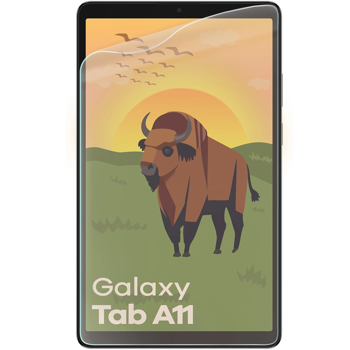 Matte Folie für Samsung Galaxy Tab A11, Bizon Tab Film Sun, 1 Stück