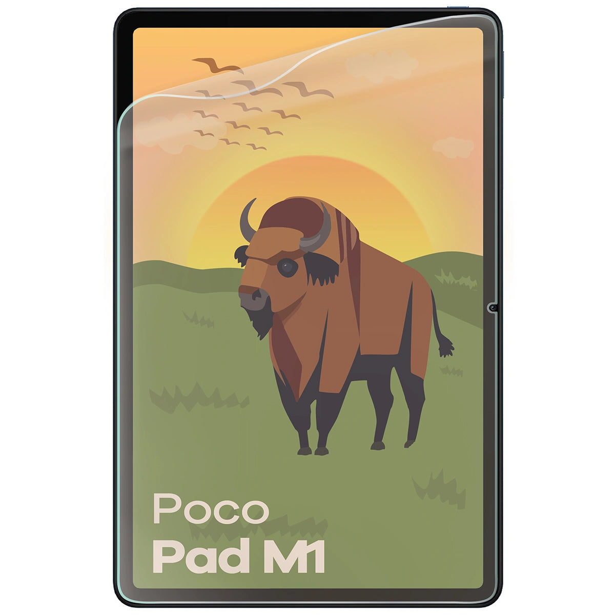 Matte Folie für Xiaomi Poco Pad M1, Bizon Tab Film Sun, 1 Stück