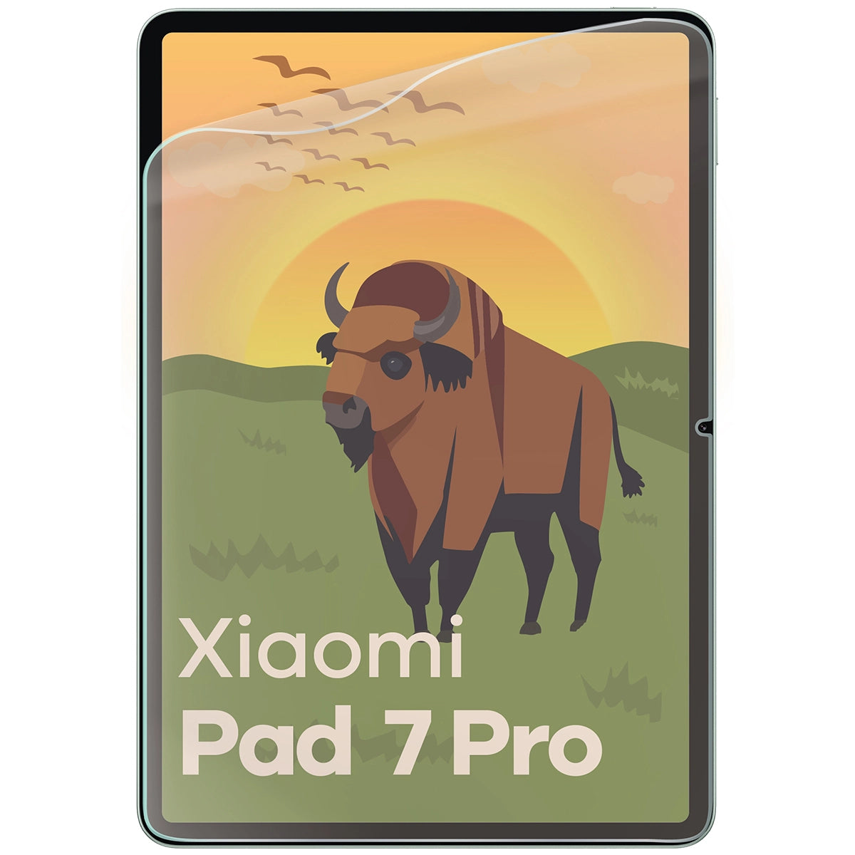Matte Folie für Xiaomi Pad 7 / 7 Pro, Bizon Glass Tab Film Sun Duo, 2 Stück