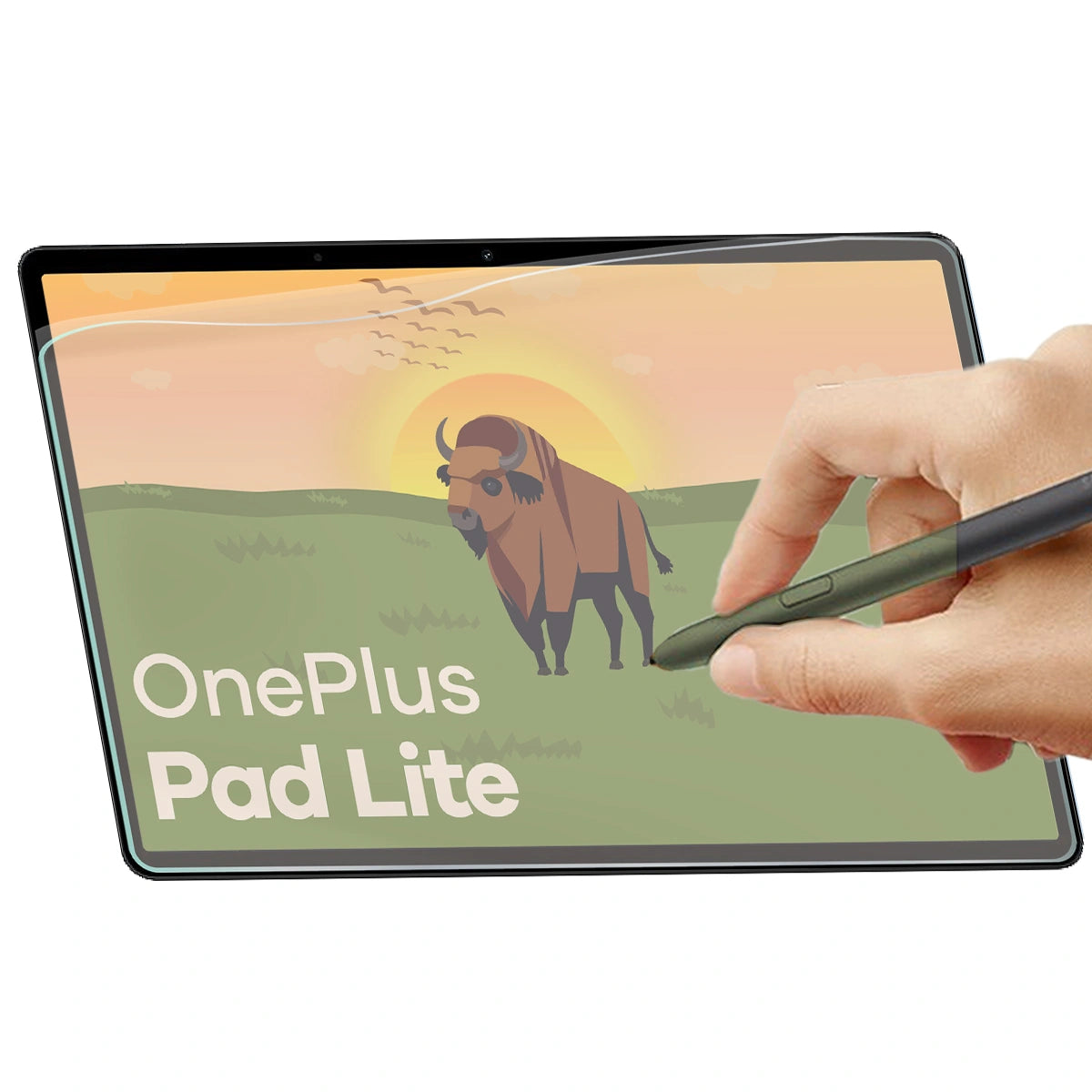 Matte Folie für OnePlus Pad Lite, Bizon Glass Tab Film Sun Duo, 2 Stück