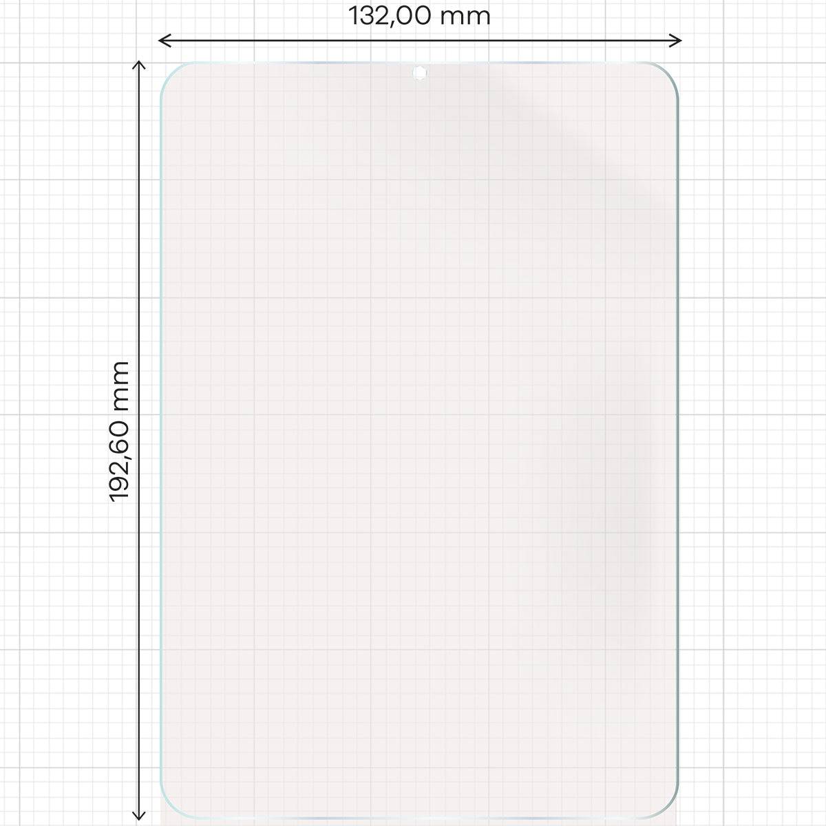 Matte Folie für iPad Mini 7 2024, Bizon Tab Film Sun Duo, 2 Stück