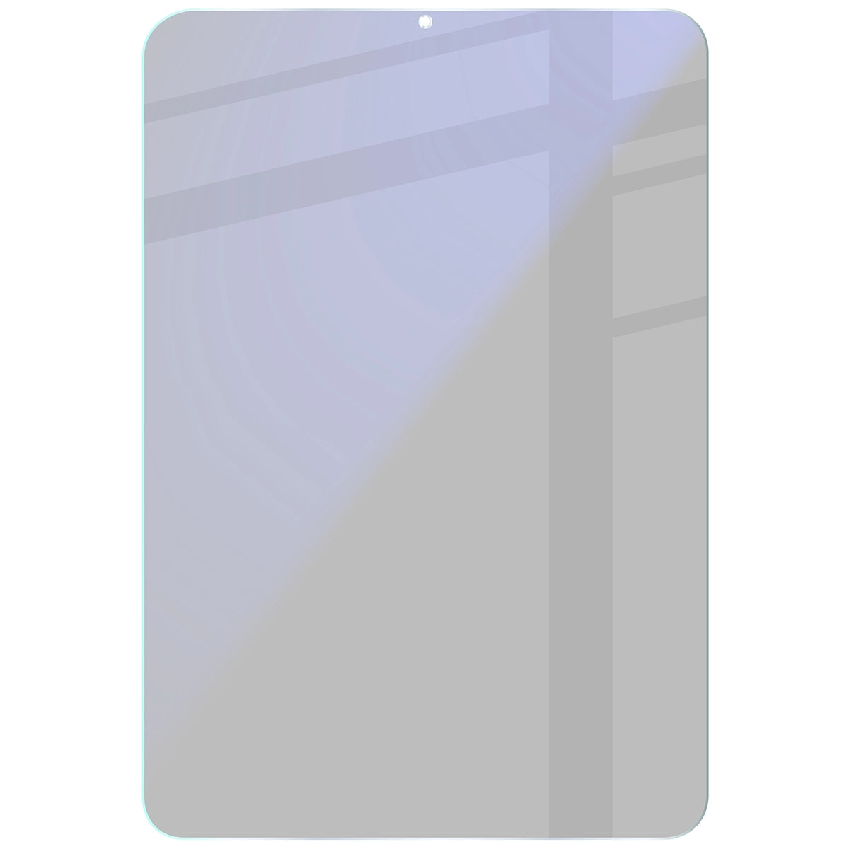 Hybridglas mit Privatschutzfilter für iPad Mini 7 2024, Bizon Tab Hybrid Shadow, Matt