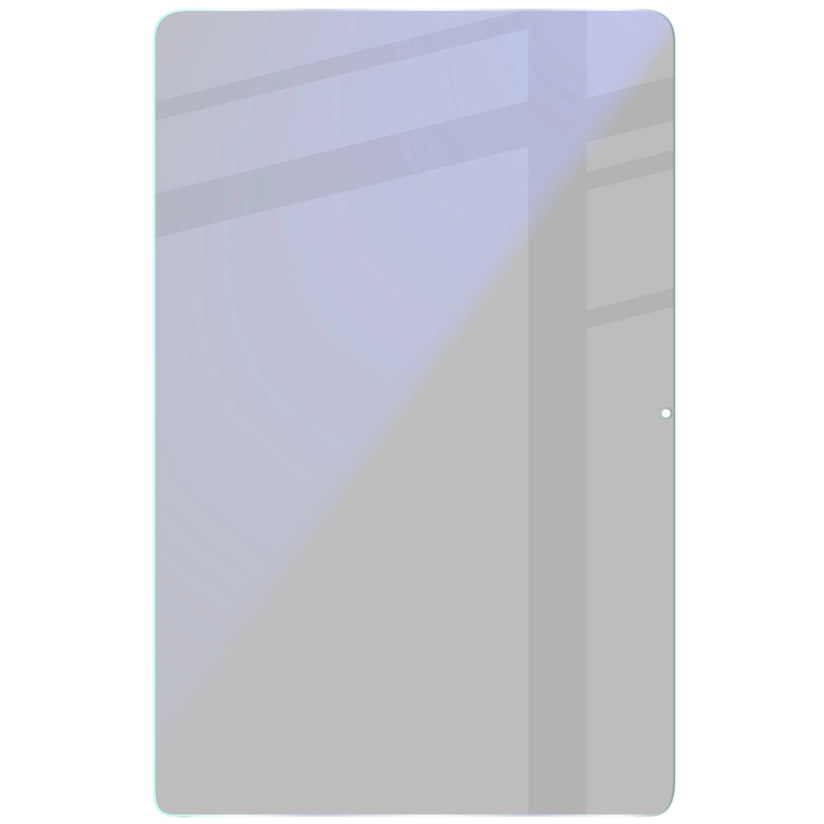 Hybridglas mit Privatschutzfilter für Galaxy Tab A11+, Bizon Tab Hybrid Shadow, Matt