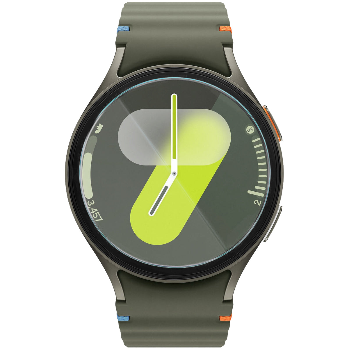 Gehärtetes Glas für Galaxy Watch Watch 7 44 mm, Bizon Glass Watch Clear, Transparent