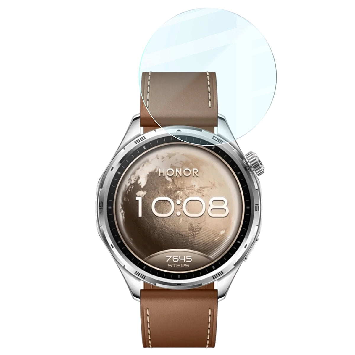 Gehärtetes Glas für Honor Watch 6 / 6 Plus, Bizon Watch Glass Clear, (5/5)