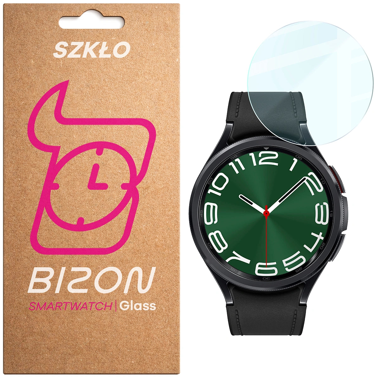 Gehärtetes Glas Bizon Glass Clear, Galaxy Watch 6 Classic 47 mm