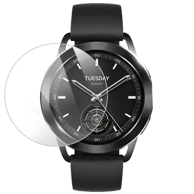 Gehärtetes Glas Bizon Glass Watch Clear, Xiaomi Watch S3