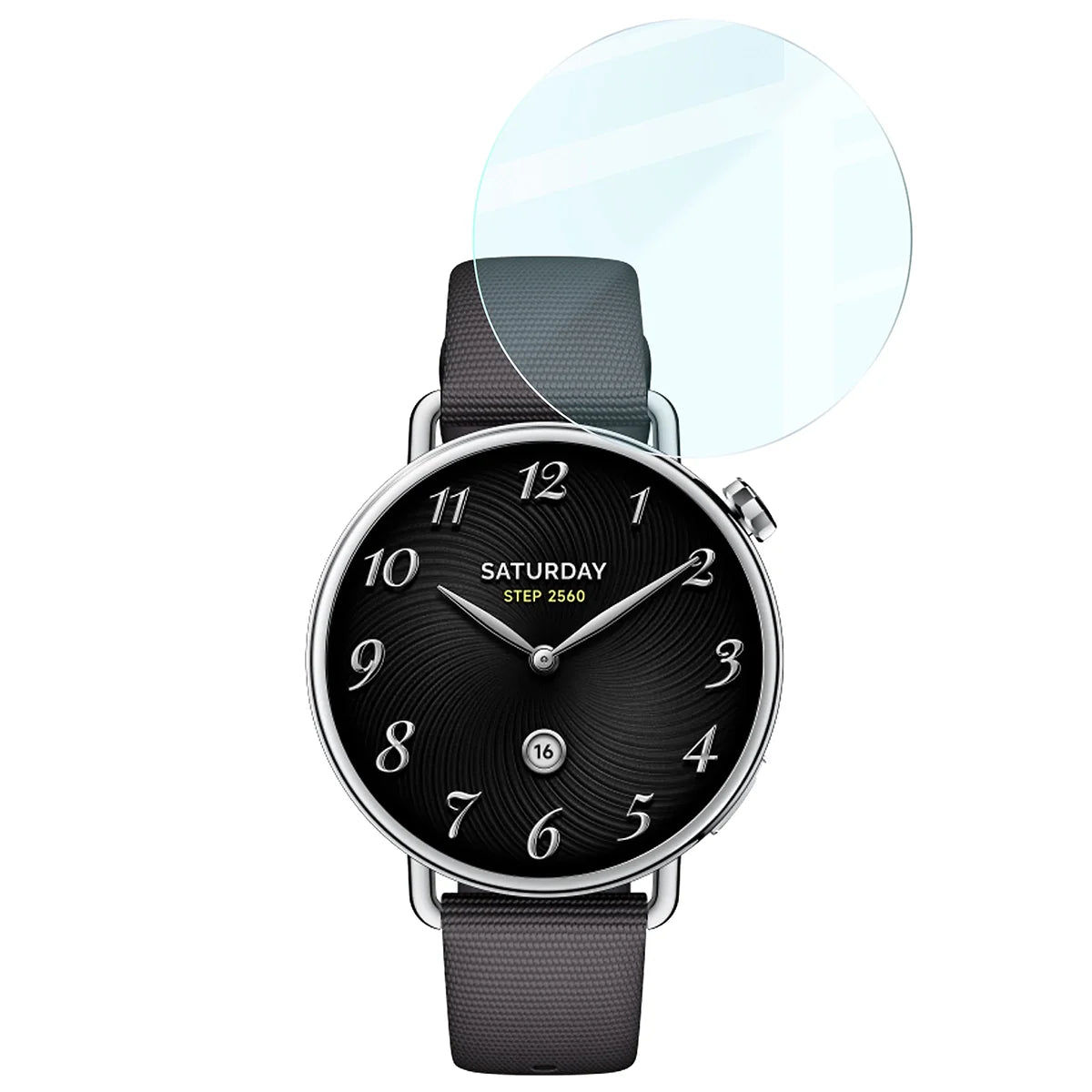 Gehärtetes Glas für Xiaomi Watch S4 41 mm, Bizon Glass Watch Clear, Transparent