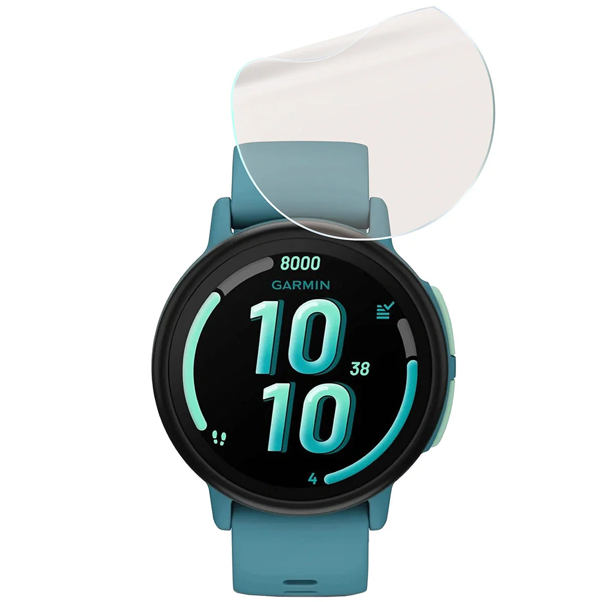 Matte Folie für Garmin Bounce 2, Bizon Watch Film Sun, 1 Stück