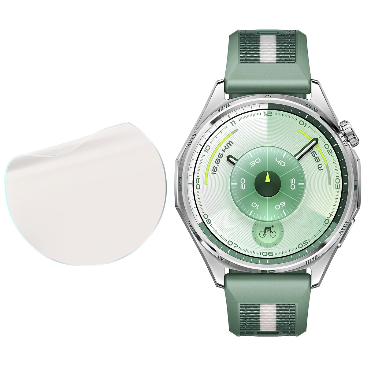 Matte Folie für Huawei Watch GT6 46 mm, Bizon Watch Film Sun