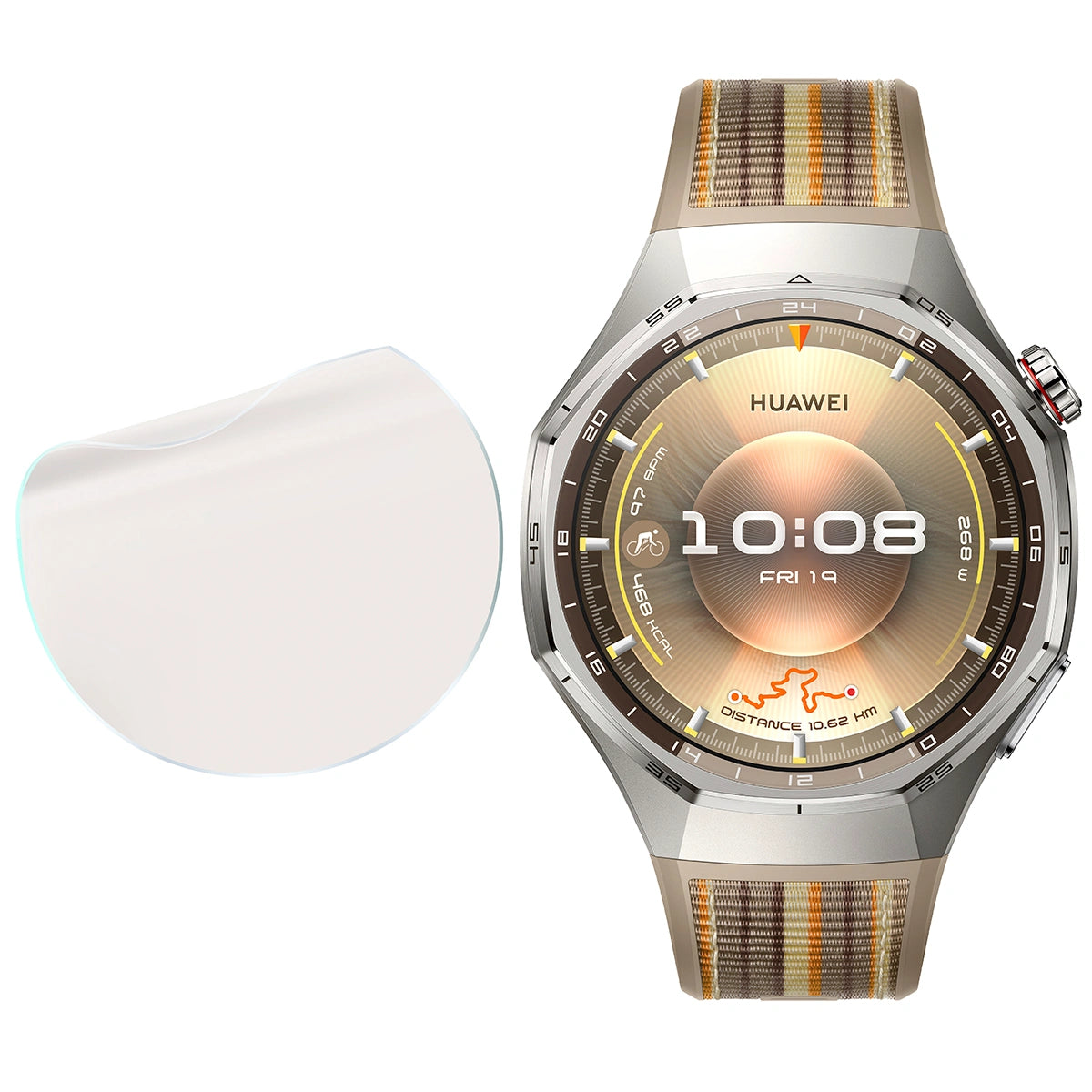 Matte Folie für Huawei Watch GT6 Pro 46 mm, Bizon Watch Film Sun