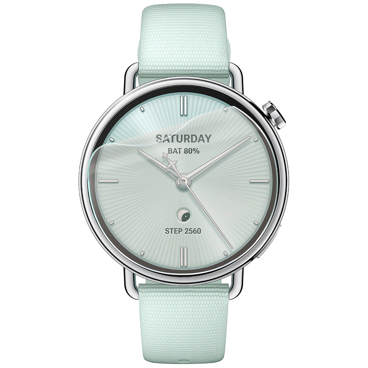 Matte Folie für Xiaomi Watch S4 41 mm, Bizon Watch Film Sun
