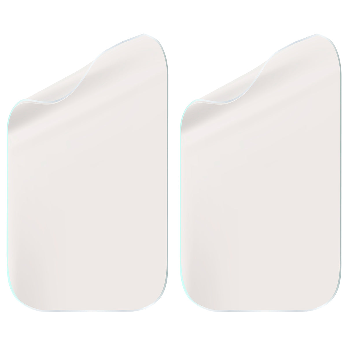 Matte Folie für Xiaomi Smart Band 9 Active, Bizon Watch Film Sun Duo, 2 Stück