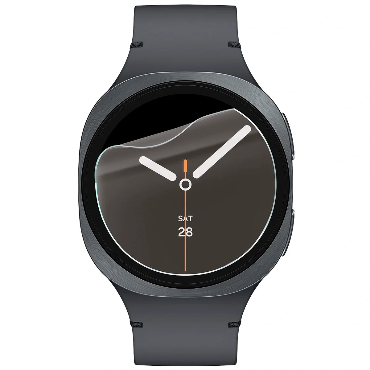 Matte Folie für Galaxy Watch 8 44 mm, Bizon Glass Watch Film Sun Duo, 2 Stück