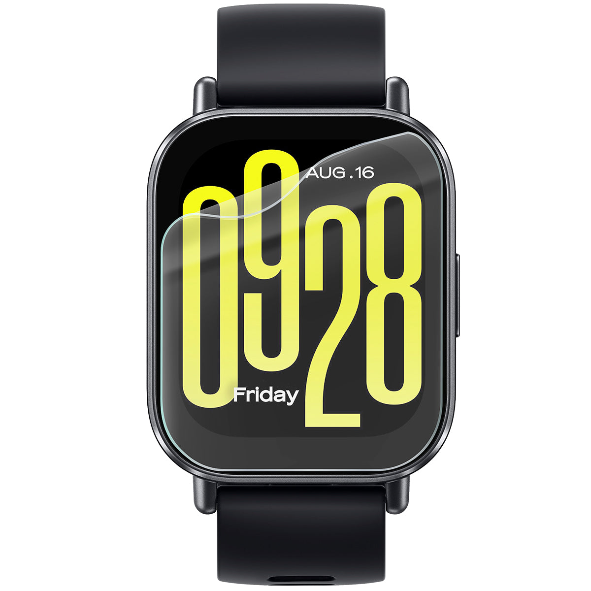 Hydrogel Folie für den Bildschirm für Xiaomi Redmi Watch 5 Active, Bizon Glass Watch Hydrogel Duo, 2 Stück