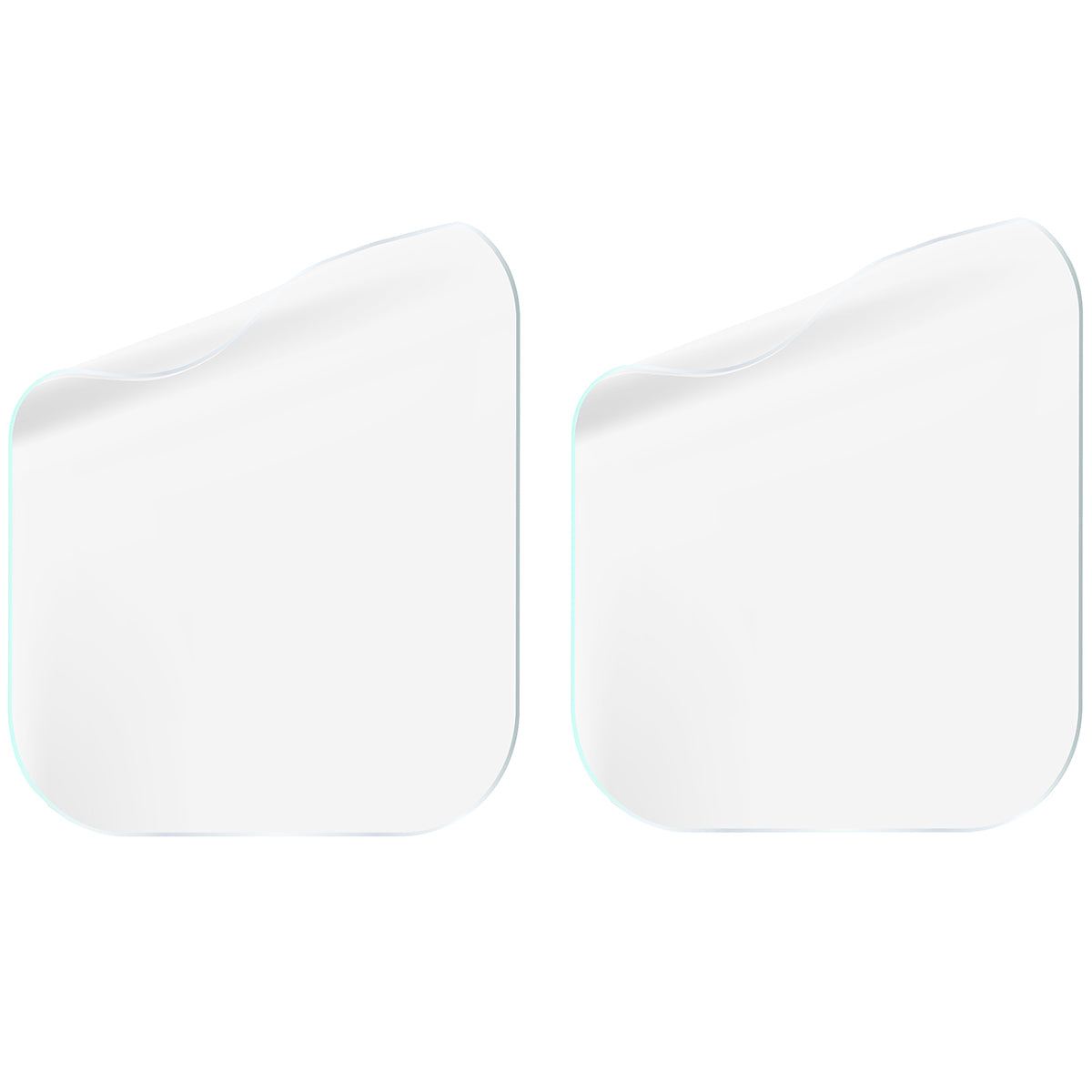 Hydrogel Folie für den Bildschirm für Xiaomi Redmi Watch 5 Active, Bizon Glass Watch Hydrogel Duo, 2 Stück