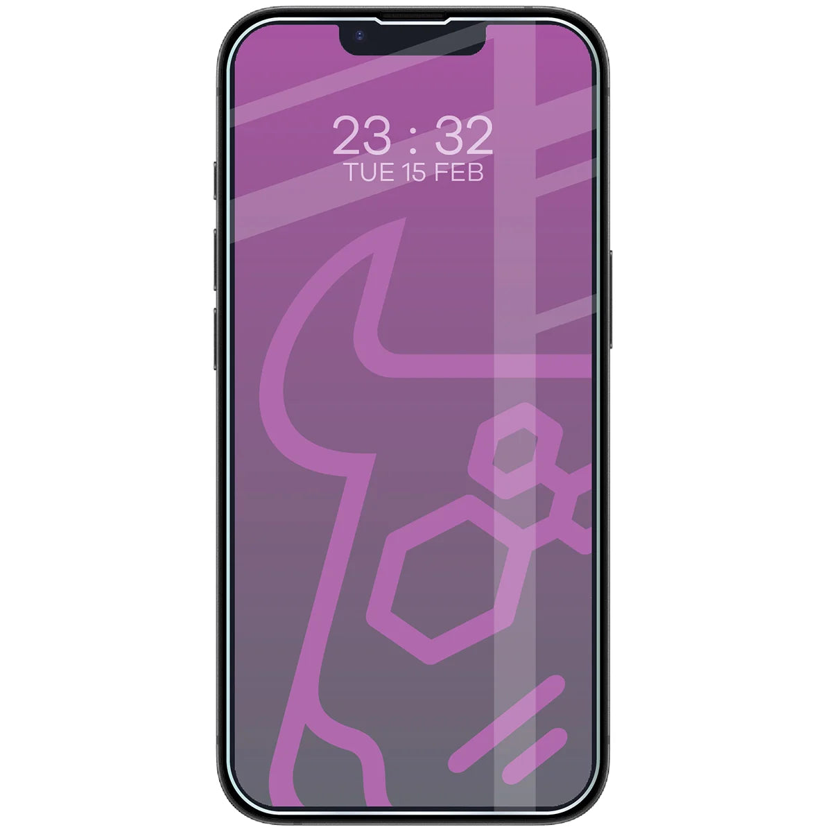 Flexibles Hybridglas für iPhone 17e, Bizon Hybrid Mule