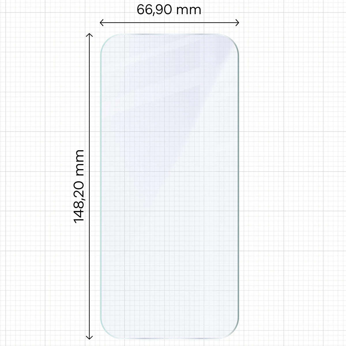 Flexibles Hybridglas für Google Pixel 11, Bizon Hybrid Mule (2/4)