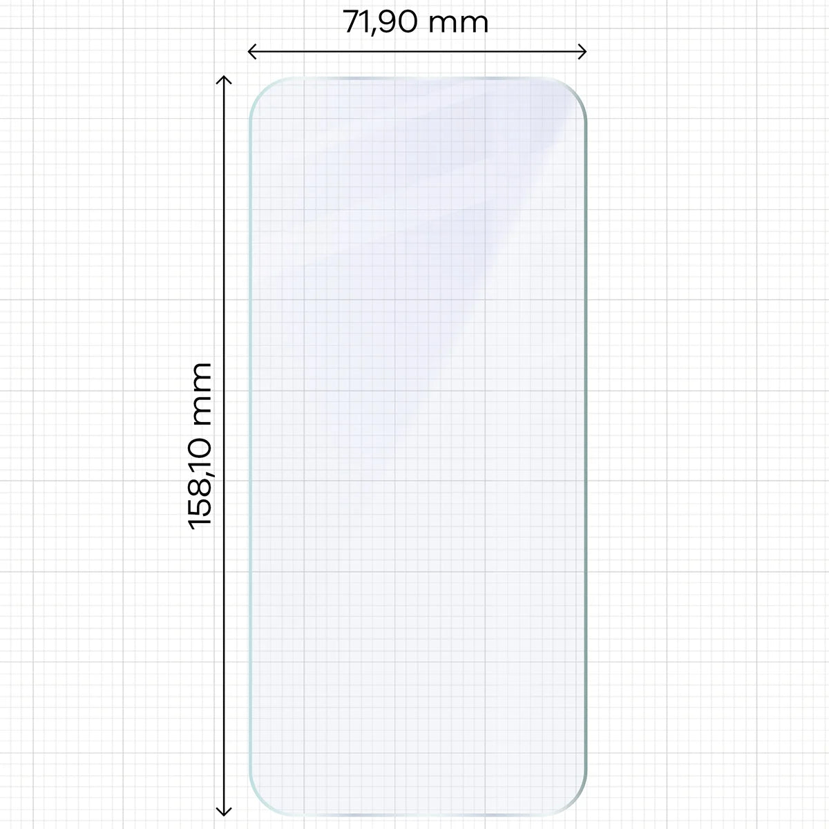 Flexibles Hybridglas für Google Pixel 11 Pro XL, Bizon Hybrid Mule (2/4)