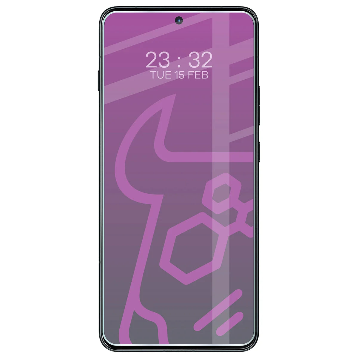 Flexibles Hybridglas für Motorola Edge 70 Max, Bizon Hybrid Mule (3/4)