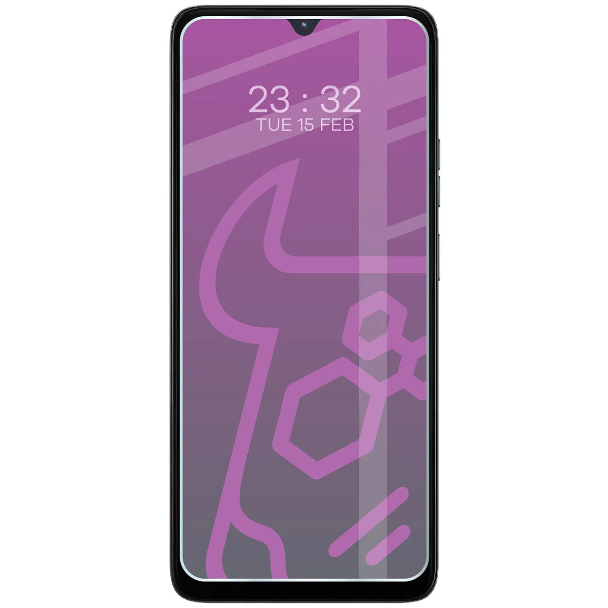 Flexibles Hybridglas für Motorola Moto G06 Power, Bizon Hybrid Mule