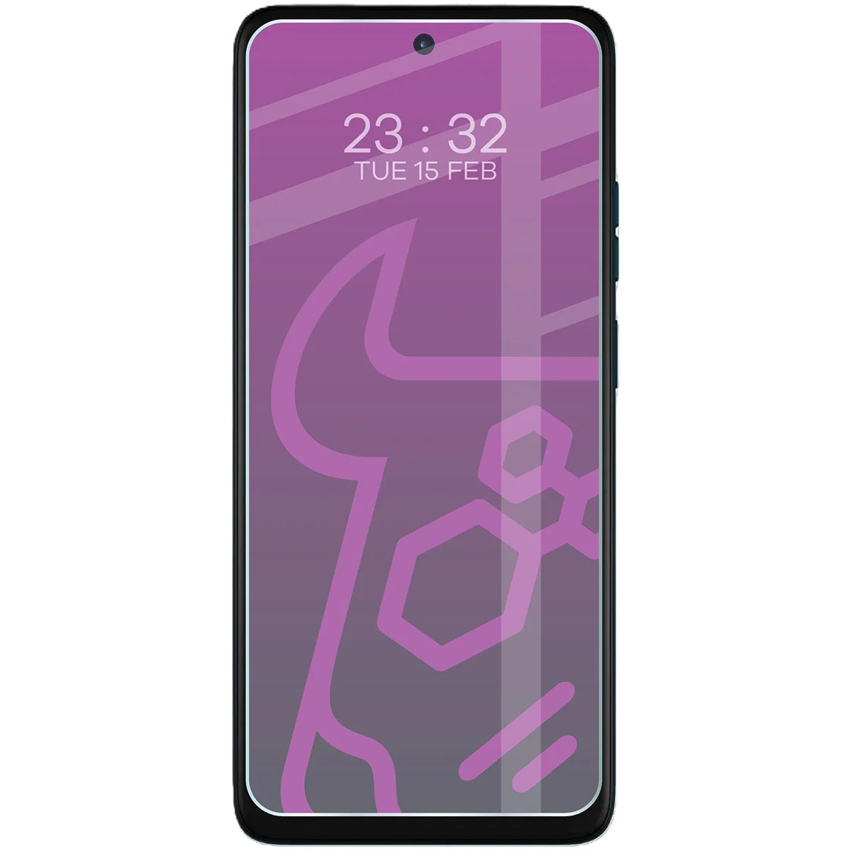 Flexibles Hybridglas für Motorola Moto G57 Power / G67 Power, Bizon Hybrid Mule