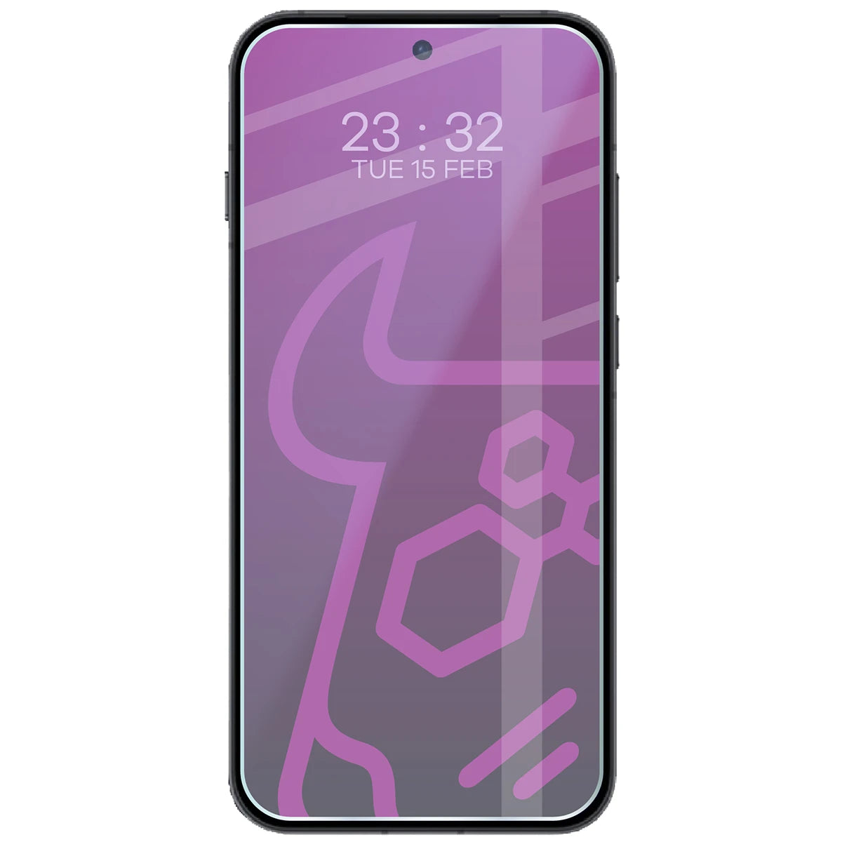 Flexibles Hybridglas für OPPO Reno16 Pro, Bizon Hybrid Mule (3/4)