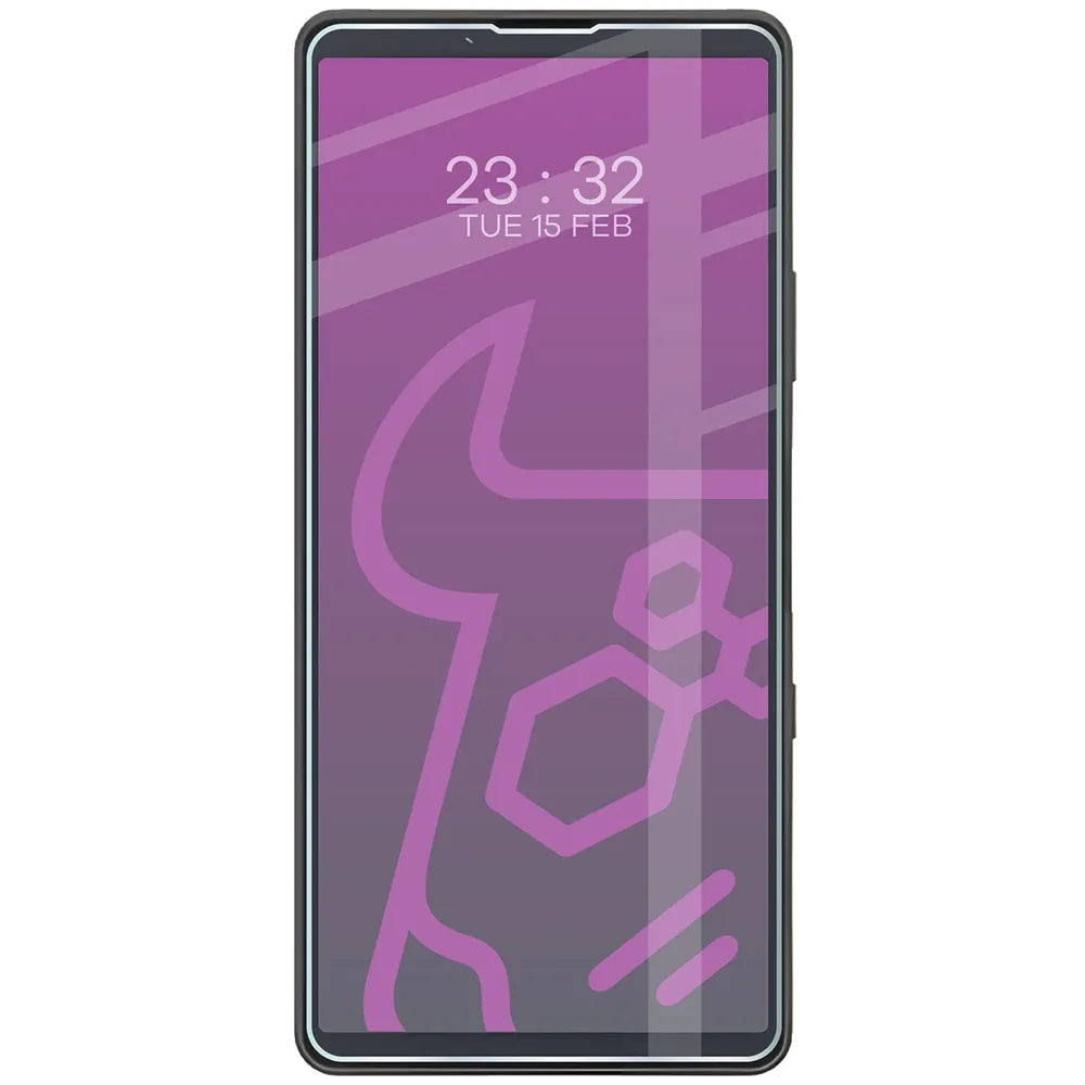 Flexibles Hybridglas für Sony Xperia 10 VIII, Bizon Hybrid Mule (3/4)