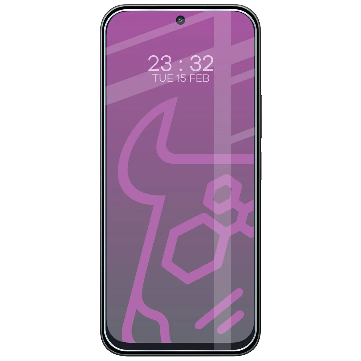 Flexibles Hybridglas für Xiaomi Redmi 17 4G, Bizon Hybrid Mule (3/4)