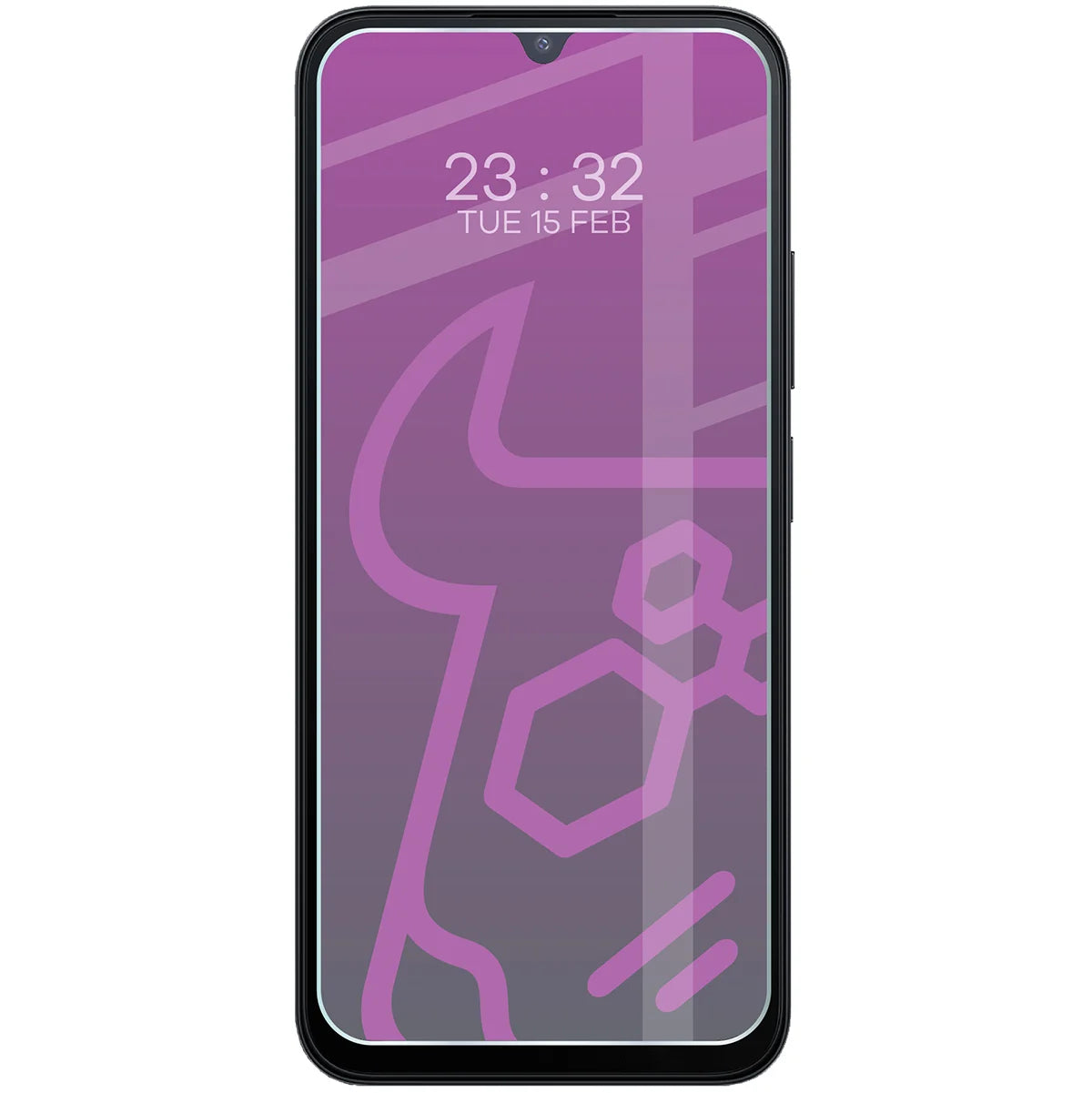Flexibles Hybridglas für Xiaomi Redmi A7 Pro 4G, Bizon Hybrid Mule