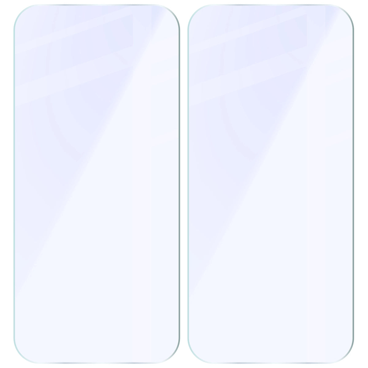 Flexibles Hybridglas für Honor 600 5G, Bizon Hybrid Mule Duo, 2 Stück