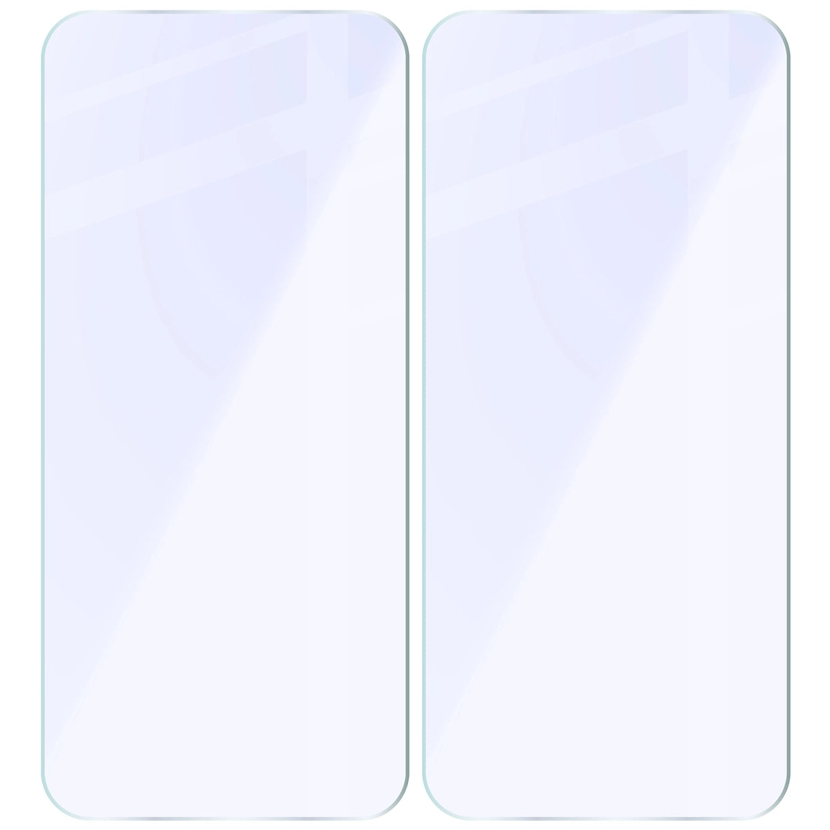 Flexibles Hybridglas für Motorola Moto G87 5G, Bizon Hybrid Mule Duo, 2 Stück