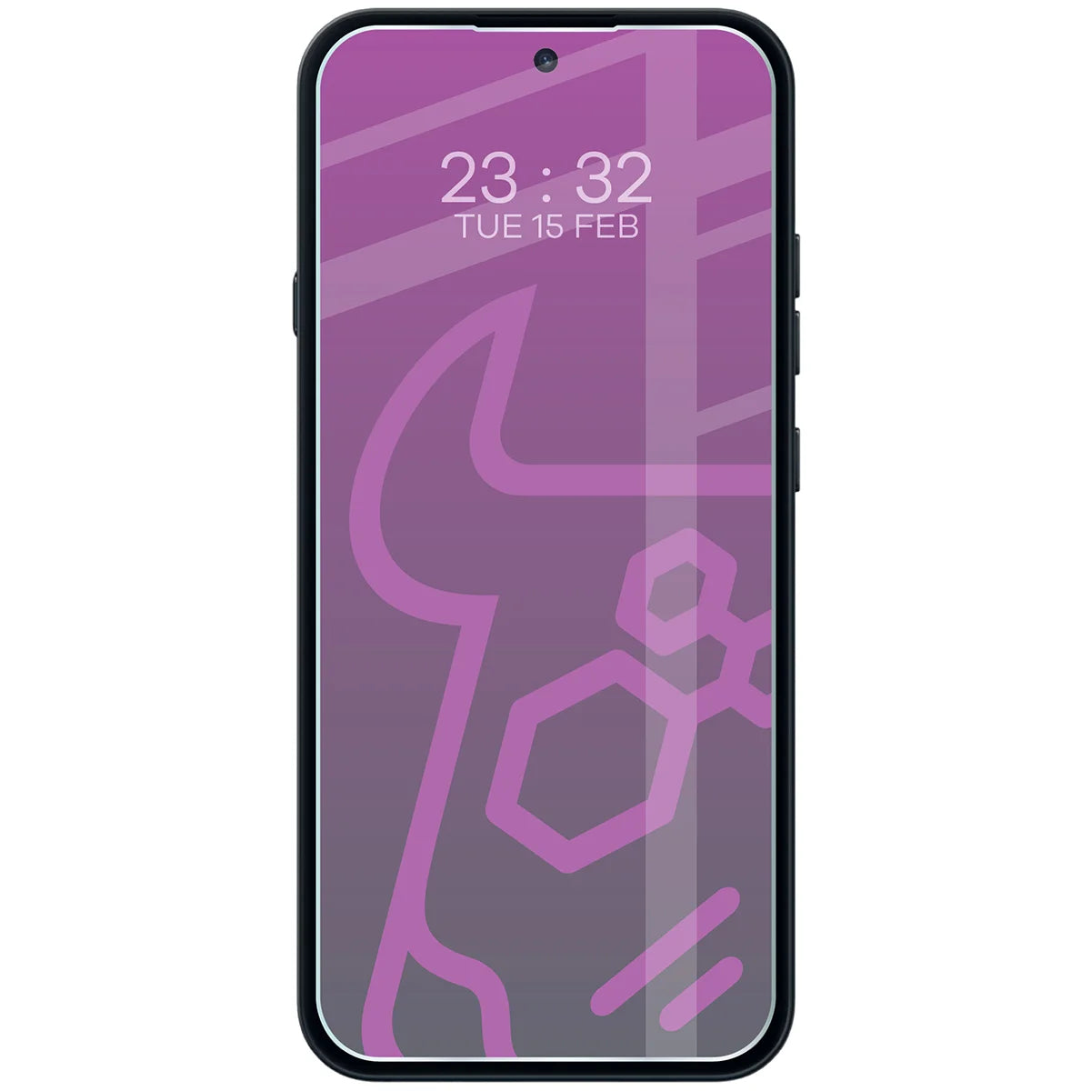 Flexibles Hybridglas für Nothing Phone (4a), Bizon Hybrid Mule Duo, 2 Stück
