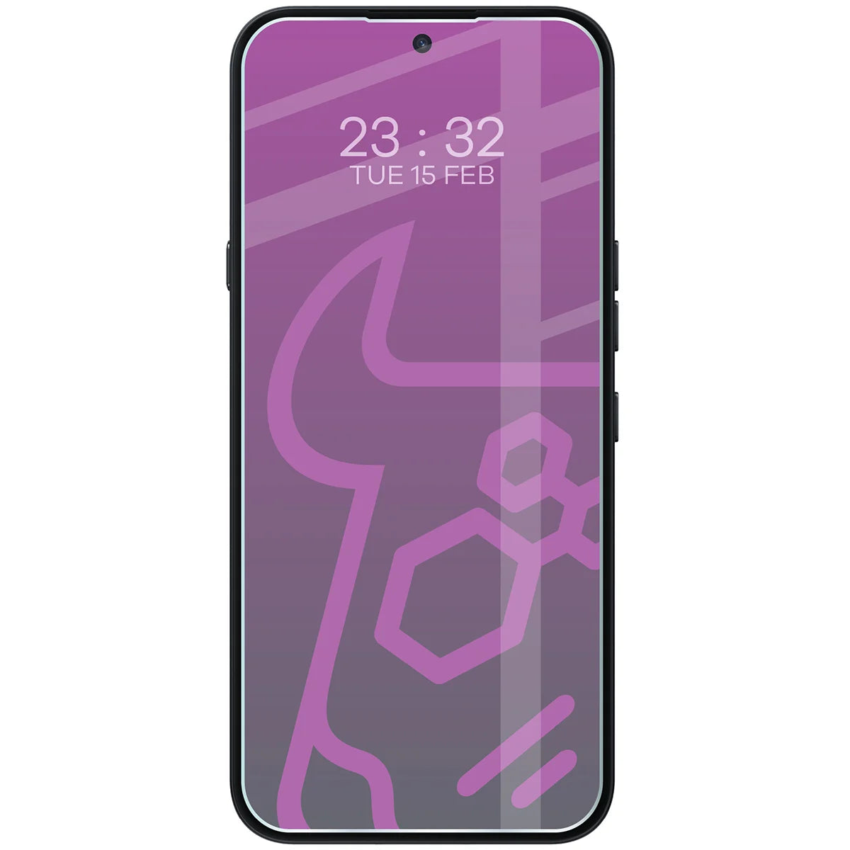 Flexibles Hybridglas für Nothing Phone (4a) Pro, Bizon Hybrid Mule Duo, 2 Stück