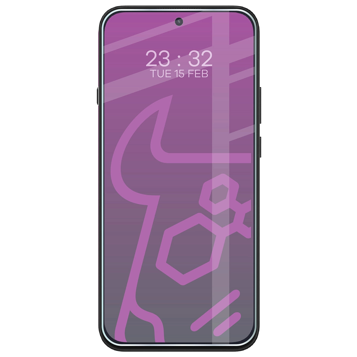 Flexibles Hybridglas für Nothing Phone (4b), Bizon Hybrid Mule Duo, 2 Stück (3/4)