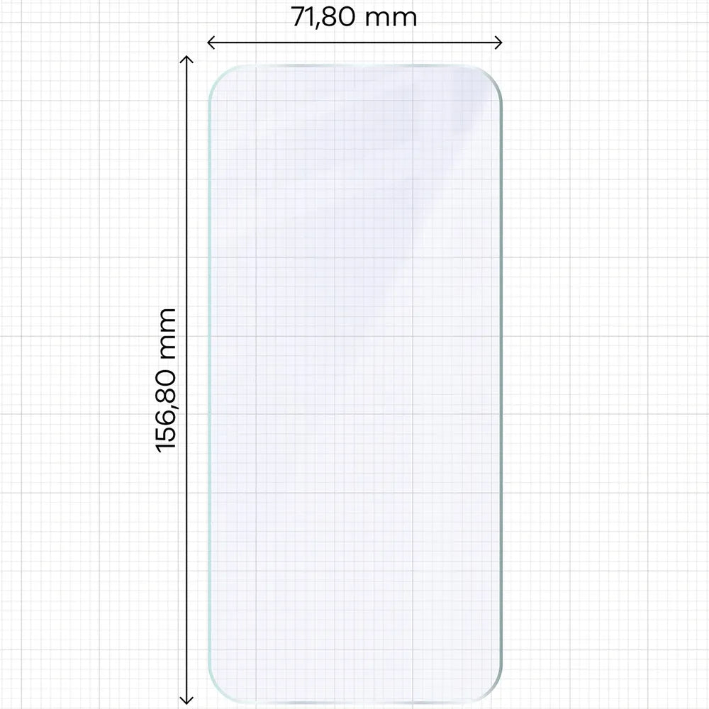 Flexibles Hybridglas für OPPO Find X10 Pro Max, Bizon Hybrid Mule Duo, 2 Stück (2/4)