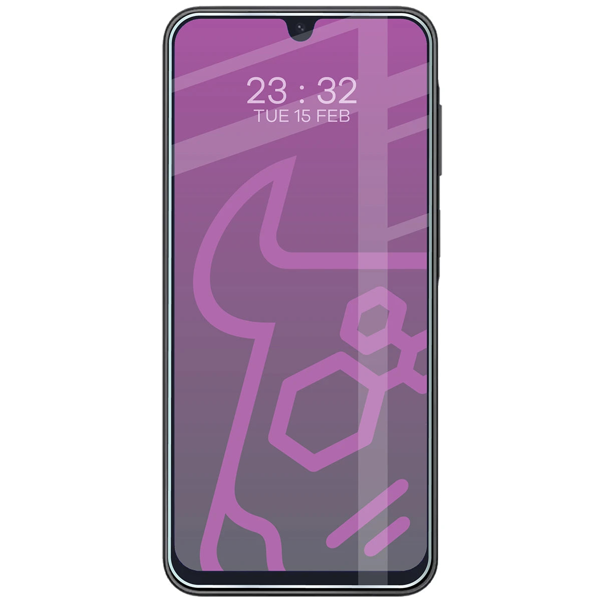 Flexibles Hybridglas für Galaxy A18 4G, Bizon Hybrid Mule Duo, 2 Stück (3/4)