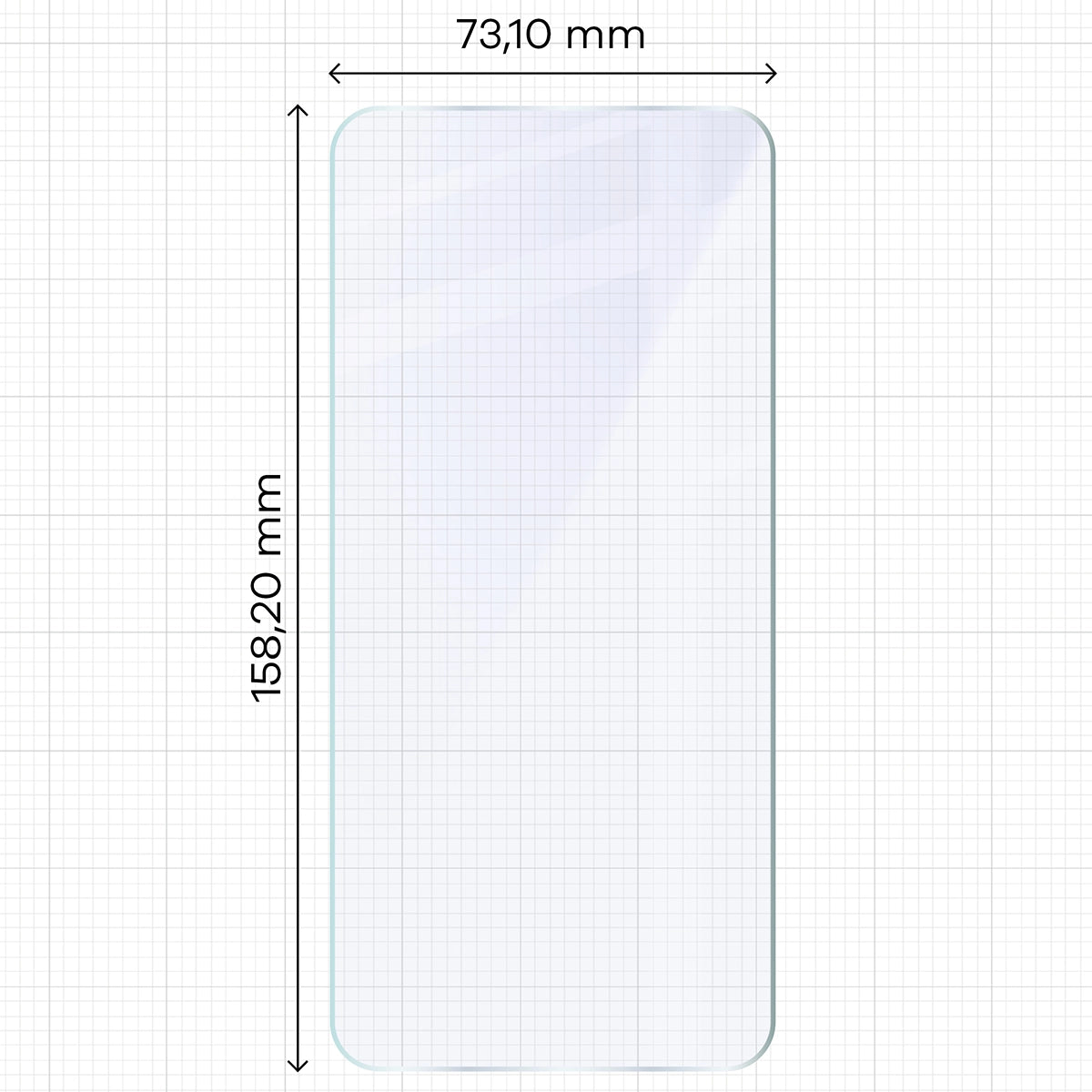 Flexibles Hybridglas für Galaxy A27 5G, Bizon Hybrid Mule Duo, 2 Stück