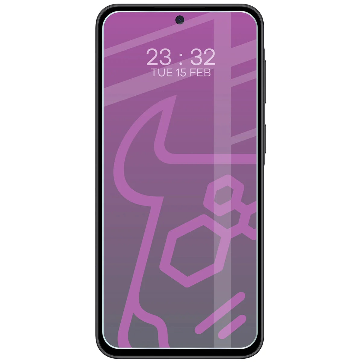 Flexibles Hybridglas für Galaxy A37 5G, Bizon Hybrid Mule Duo, 2 Stück