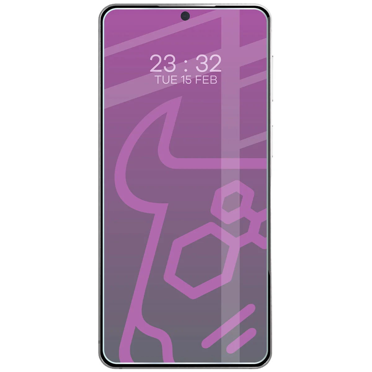 Flexibles Hybridglas für Galaxy S26, Bizon Hybrid Mule Duo, 2 Stück