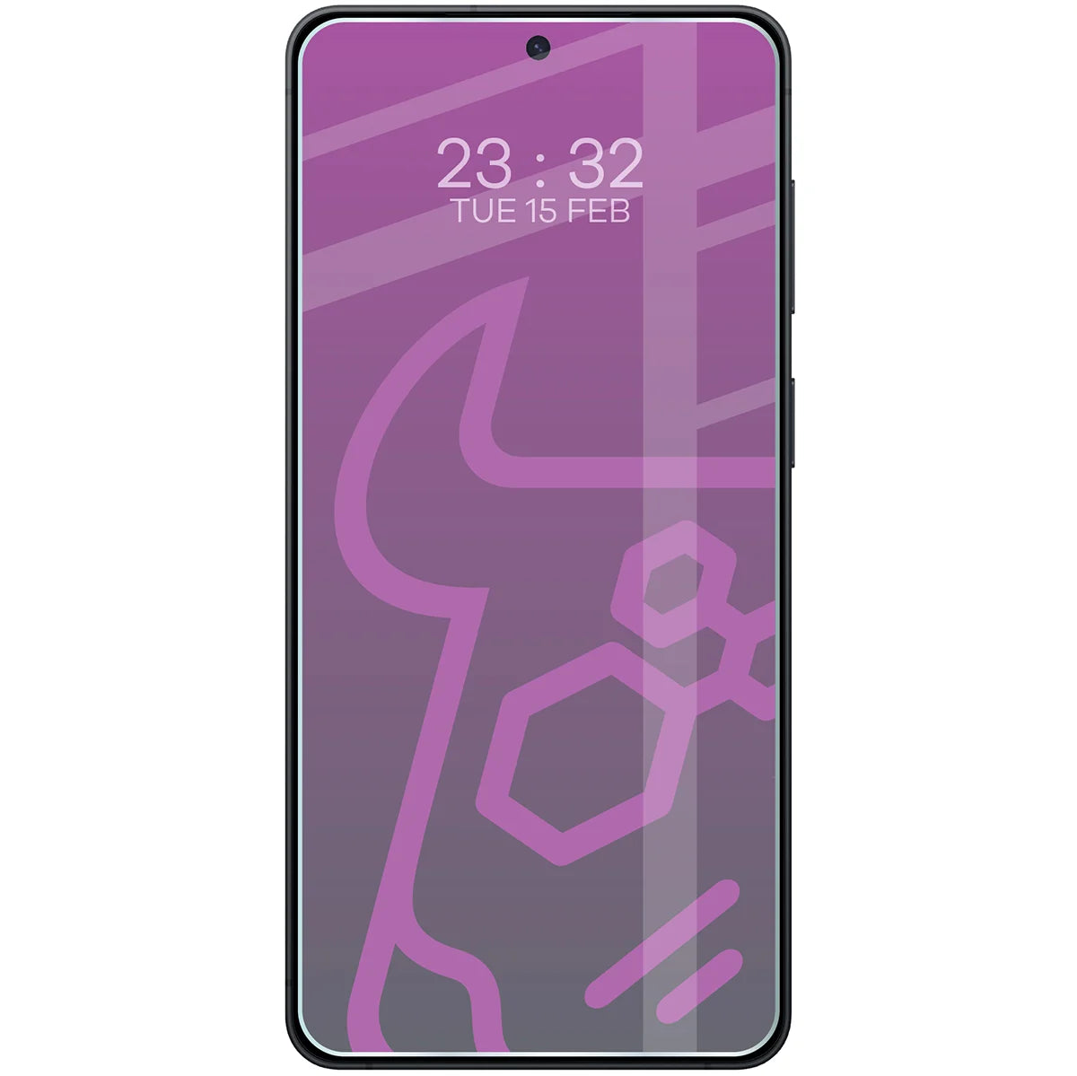 Flexibles Hybridglas für Galaxy S26 Plus, Bizon Hybrid Mule Duo, 2 Stück