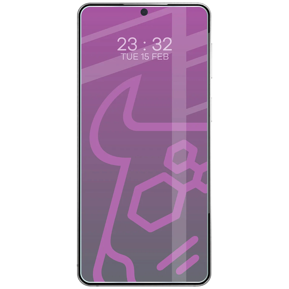 Flexibles Hybridglas für Galaxy S26 Ultra, Bizon Hybrid Mule Duo, 2 Stück
