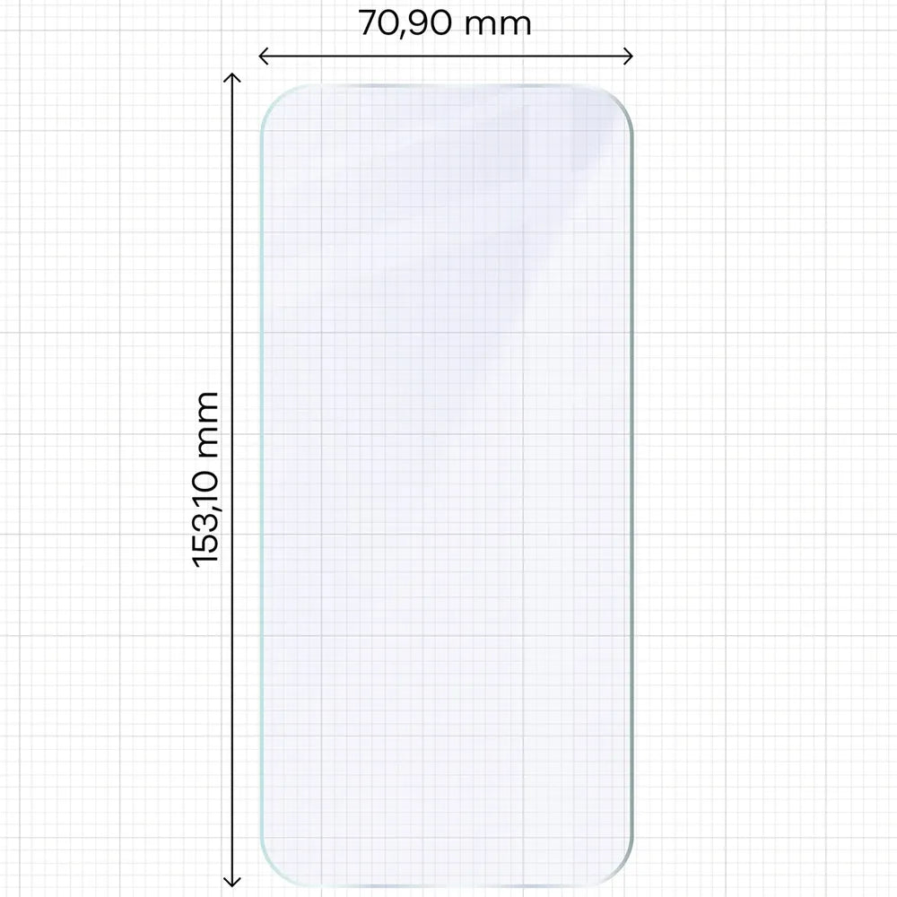 Flexibles Hybridglas für Xiaomi POCO F9 Pro, Bizon Hybrid Mule Duo, 2 Stück (2/4)