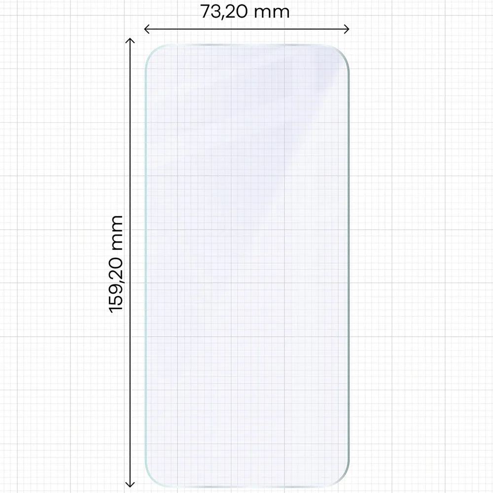Flexibles Hybridglas für Xiaomi POCO F9 Ultra, Bizon Hybrid Mule Duo, 2 Stück (2/4)