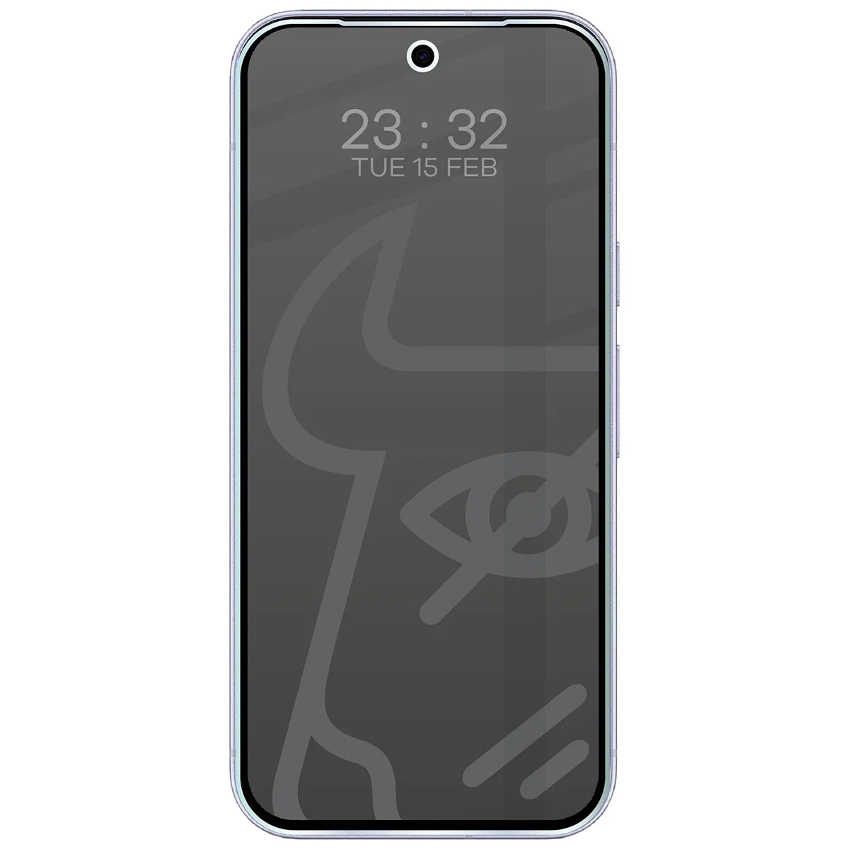 Hybridglas mit Privatschutzfilter für Google Pixel 11, Bizon Hybrid Shadow, Matt (3/6)