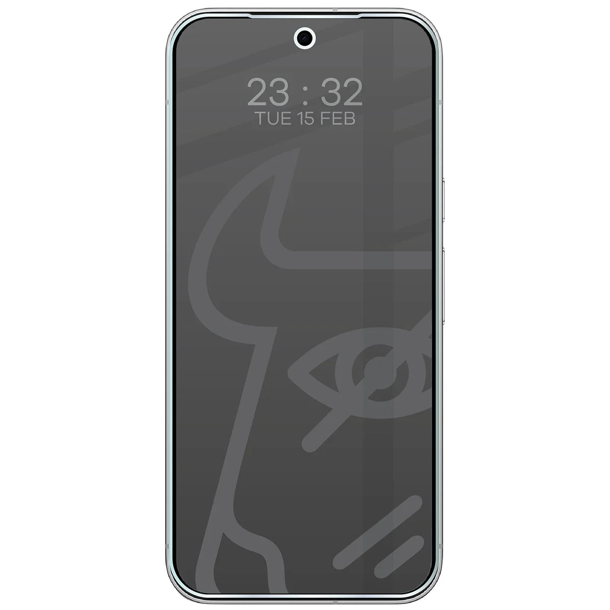 Hybridglas mit Privatschutzfilter für Google Pixel 11 Pro XL, Bizon Hybrid Shadow, Matt (3/6)