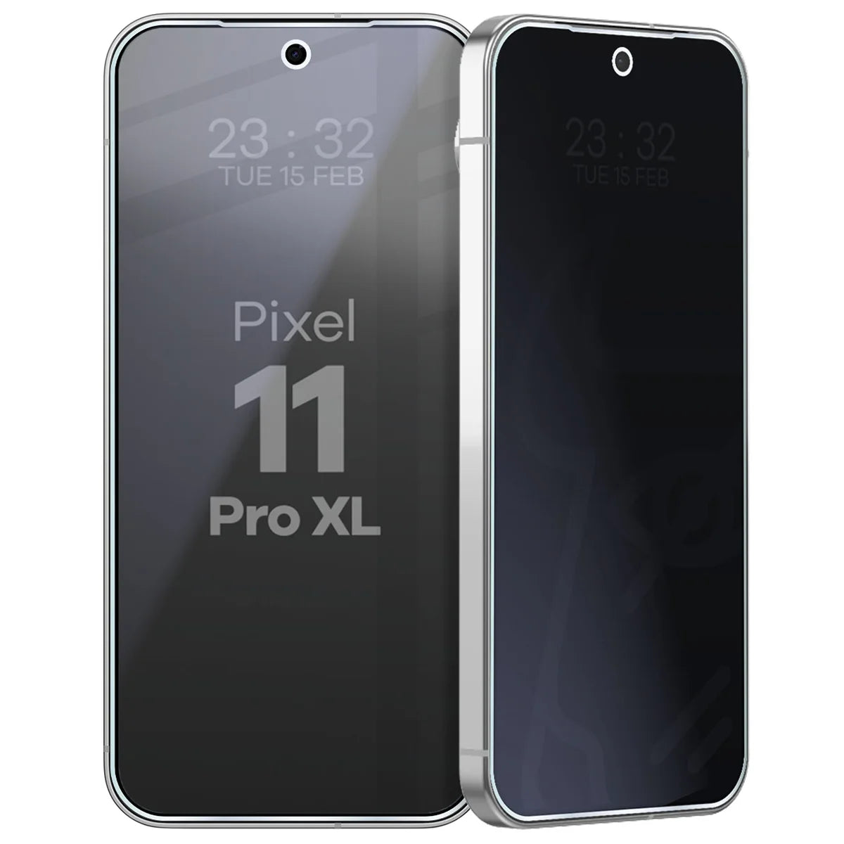 Hybridglas mit Privatschutzfilter für Google Pixel 11 Pro XL, Bizon Hybrid Shadow, Matt (6/6)