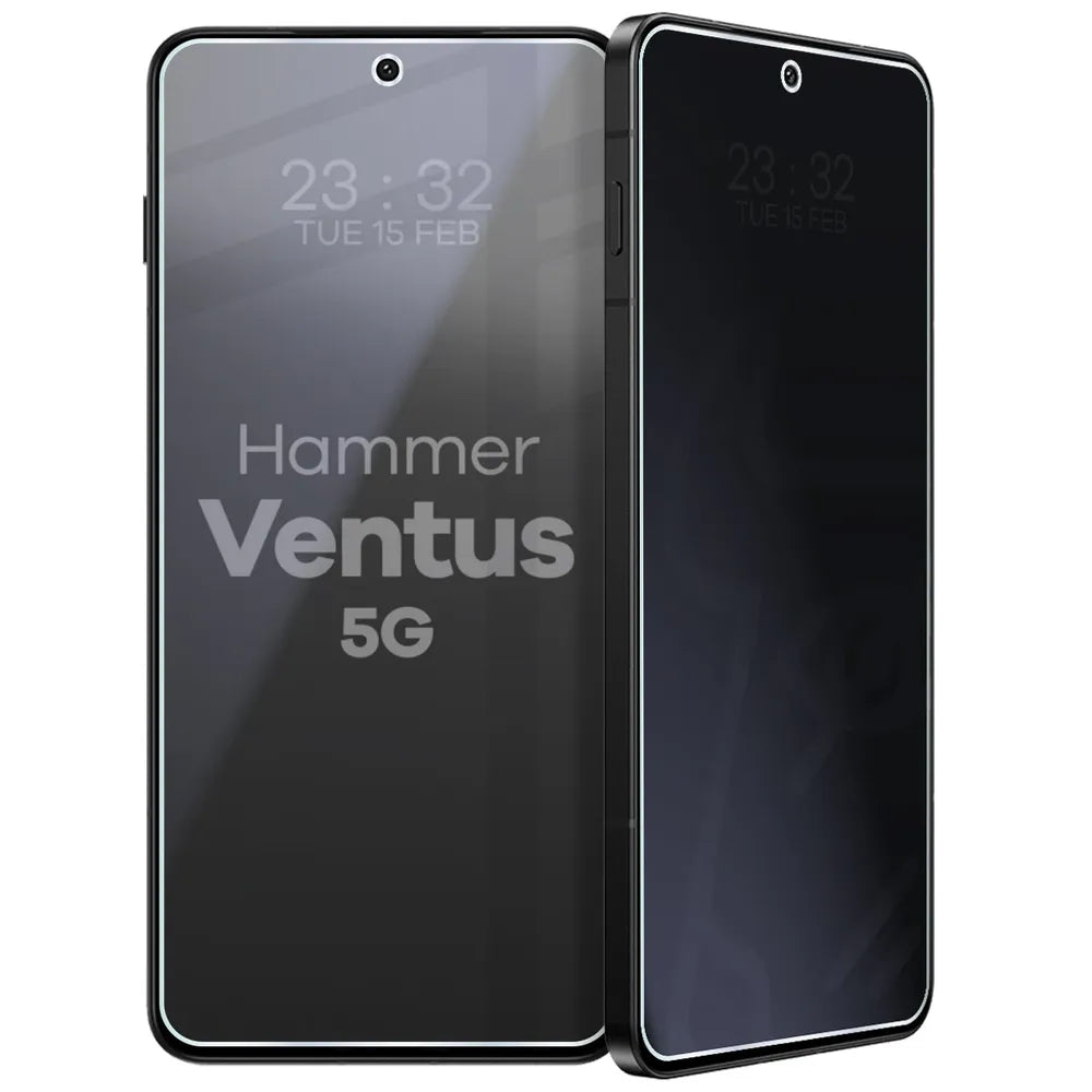 Hybridglas mit Privatschutzfilter für Hammer Ventus 5G, Bizon Hybrid Shadow, Matt (6/6)