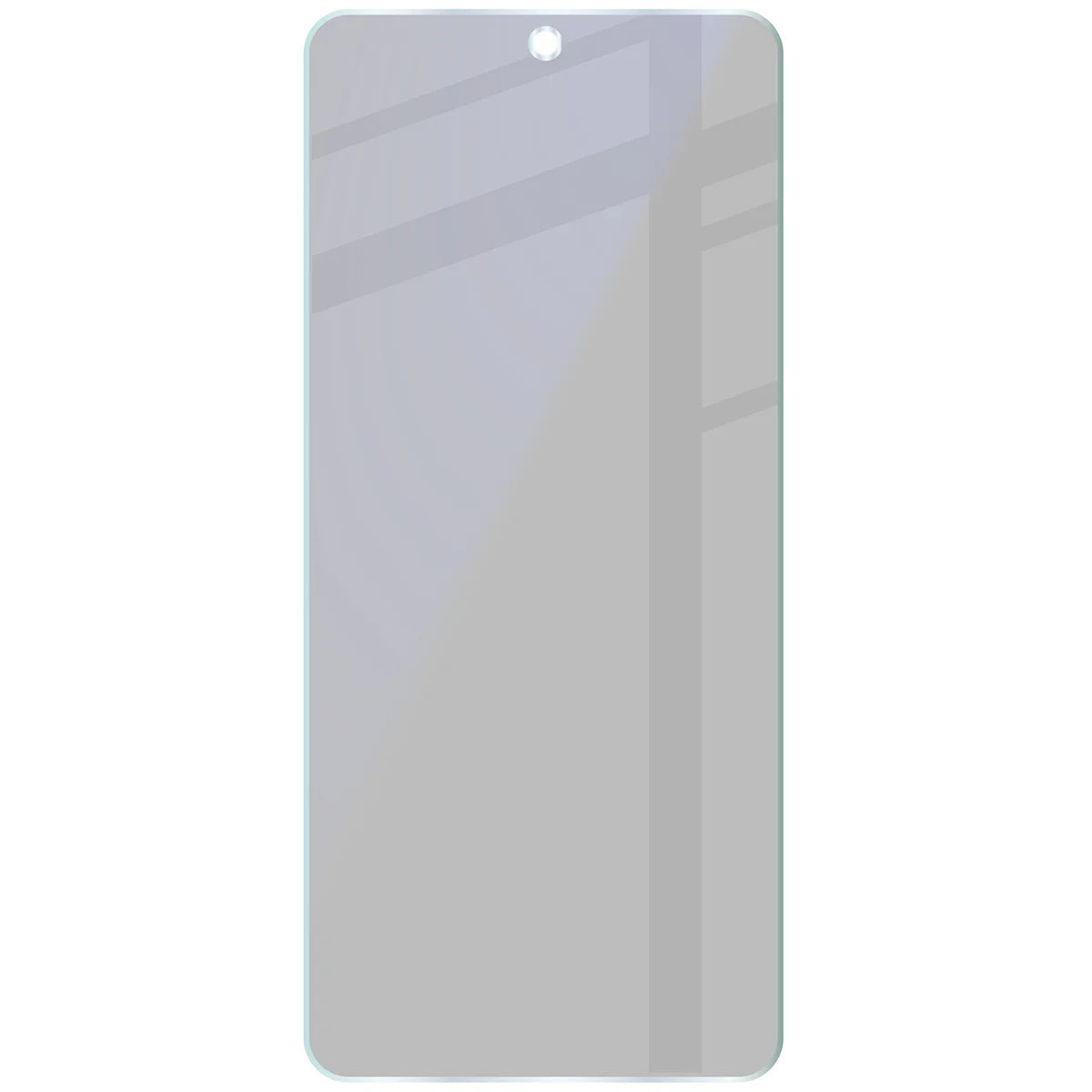 Hybridglas mit Privatschutzfilter für Motorola Moto G17, Bizon Hybrid Shadow, Matt